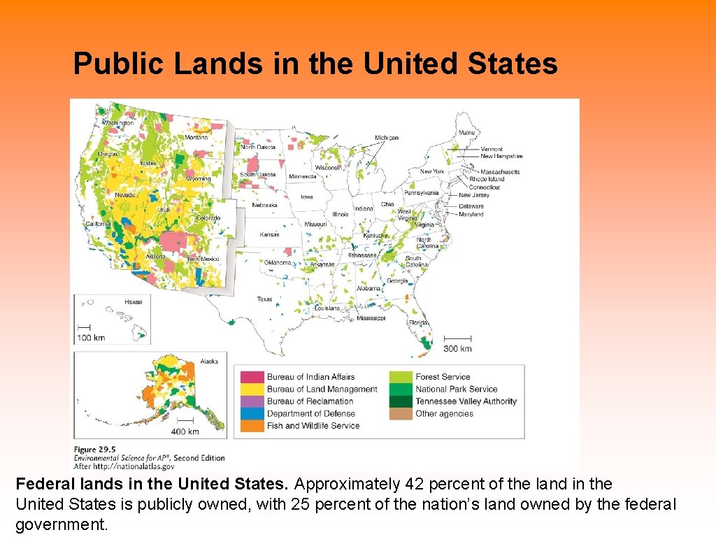 Public Lands in the United States Federal lands in the United States. Approximately 42