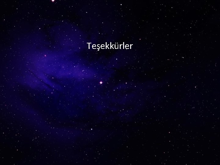 Teşekkürler 