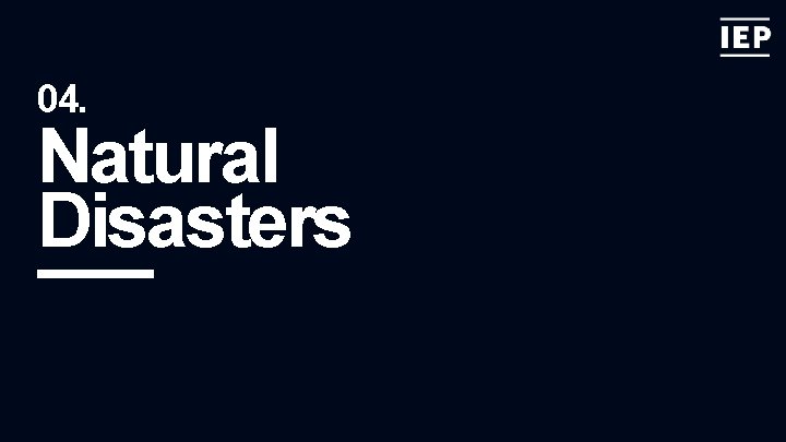 04. Natural Disasters 