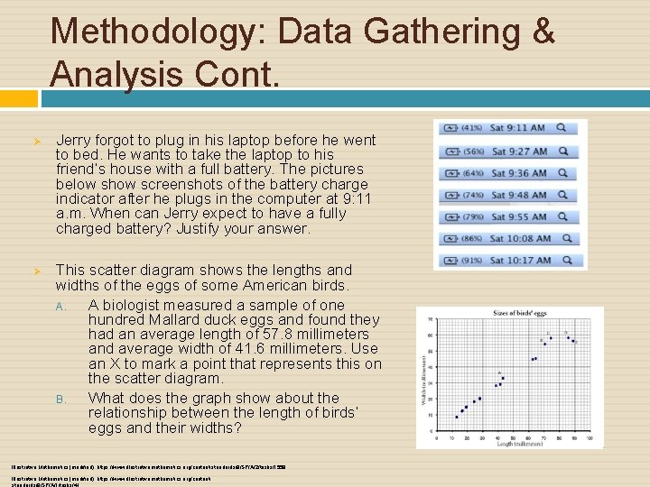 Methodology: Data Gathering & Analysis Cont. Ø Ø Jerry forgot to plug in his