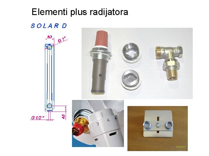 Elementi plus radijatora 