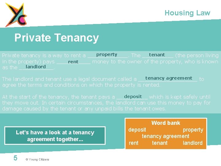 Housing Law Private Tenancy property tenant Private tenancy is a way to rent a