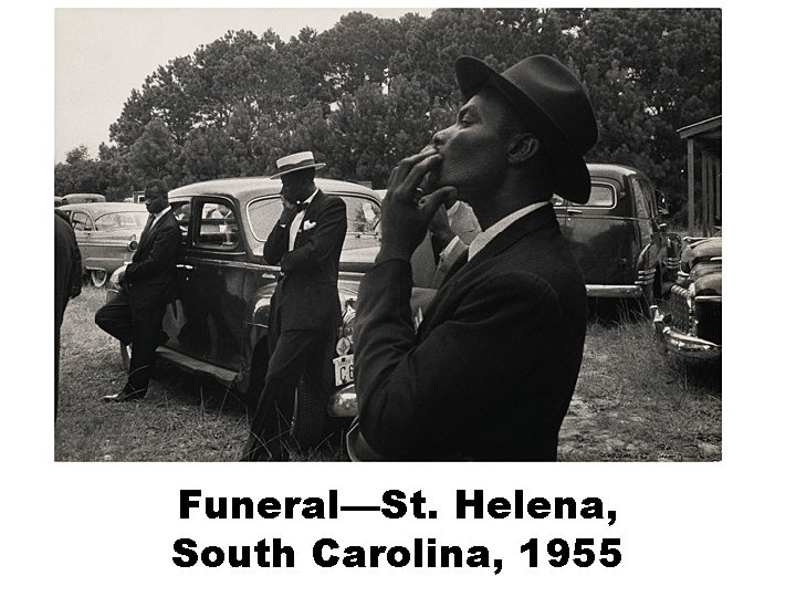 Funeral—St. Helena, South Carolina, 1955 