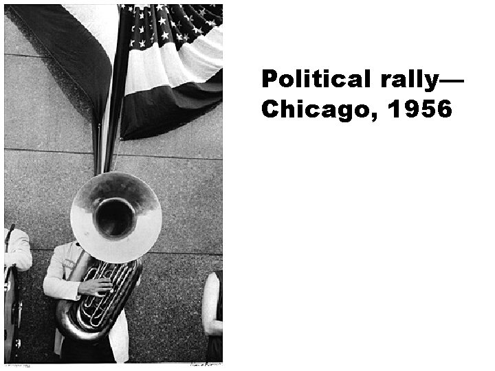 Political rally— Chicago, 1956 