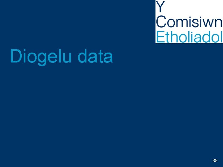 Diogelu data 38 