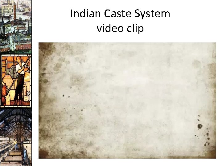 Indian Caste System video clip 