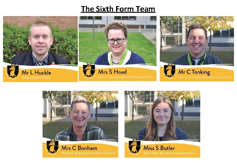 The Sixth Form Team 