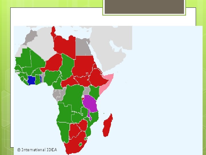 Use of BVRs in Africa 