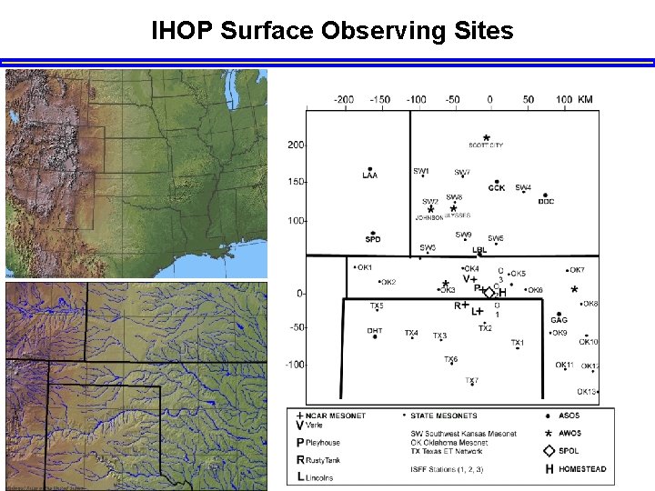 IHOP Surface Observing Sites 