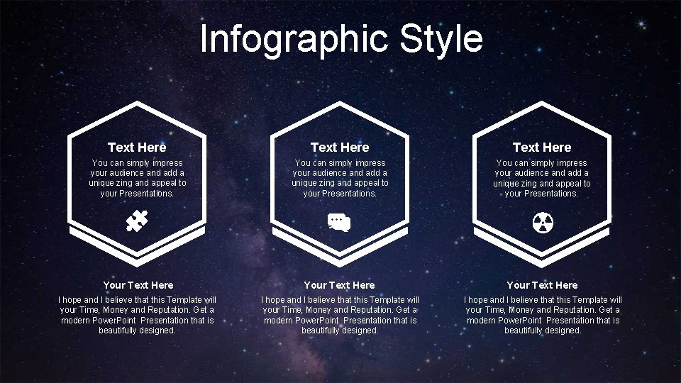 Infographic Style Text Here You can simply impress your audience and add a unique