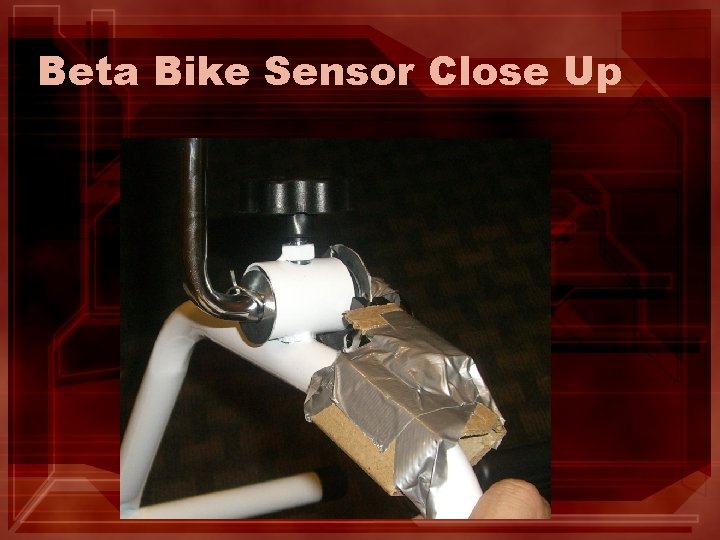 Beta Bike Sensor Close Up 