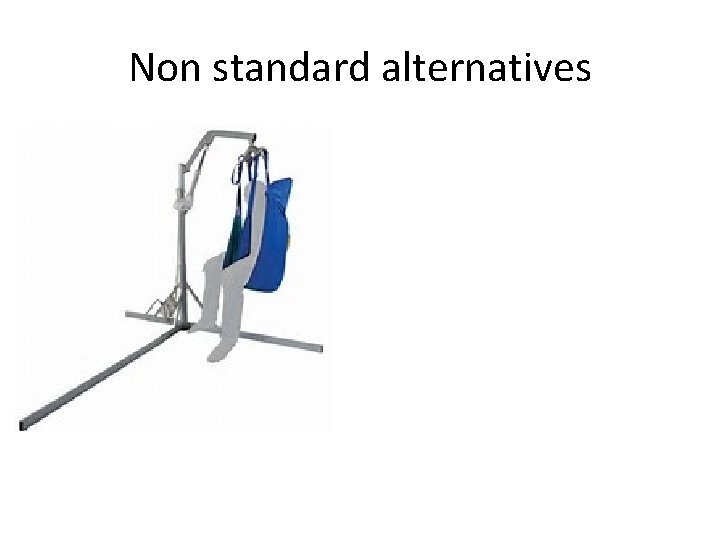 Non standard alternatives 