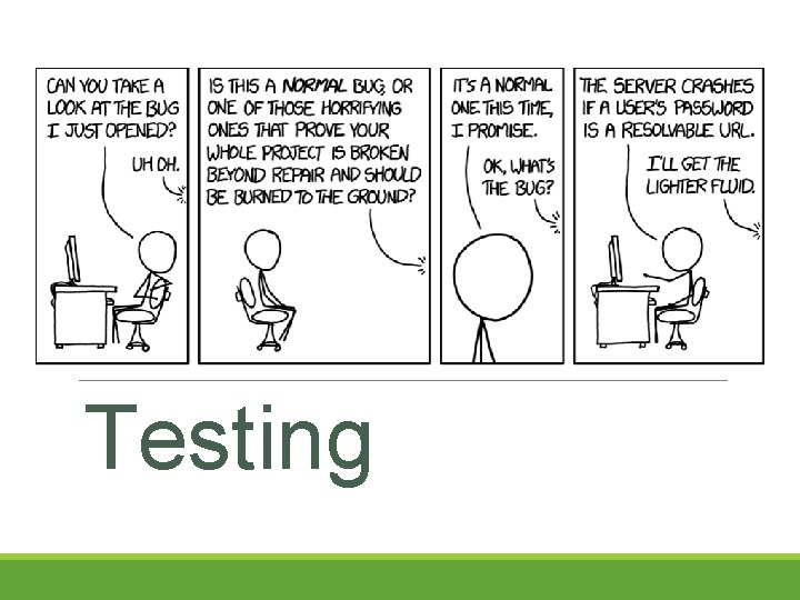 Testing Testing