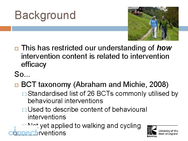 Background This has restricted our understanding of how intervention content is related to intervention