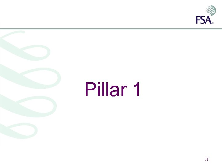 Pillar 1 21 