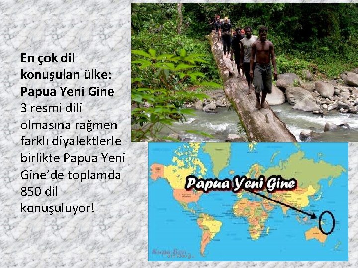 En çok dil konuşulan ülke: Papua Yeni Gine 3 resmi dili olmasına rağmen farklı