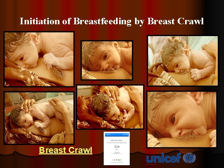 Initiation of Breastfeeding by Breast Crawl Dr. Ravari 