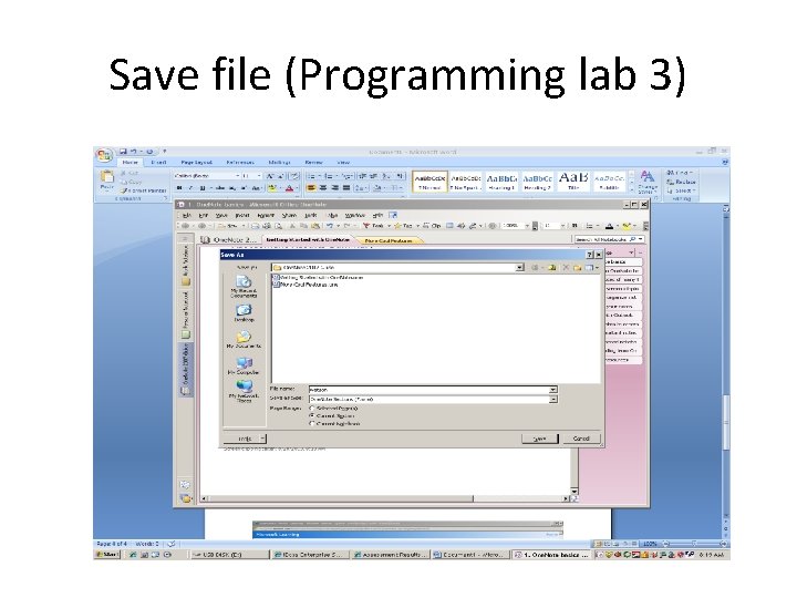 Save file (Programming lab 3) 