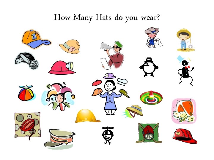 How Many Hats do you wear? 