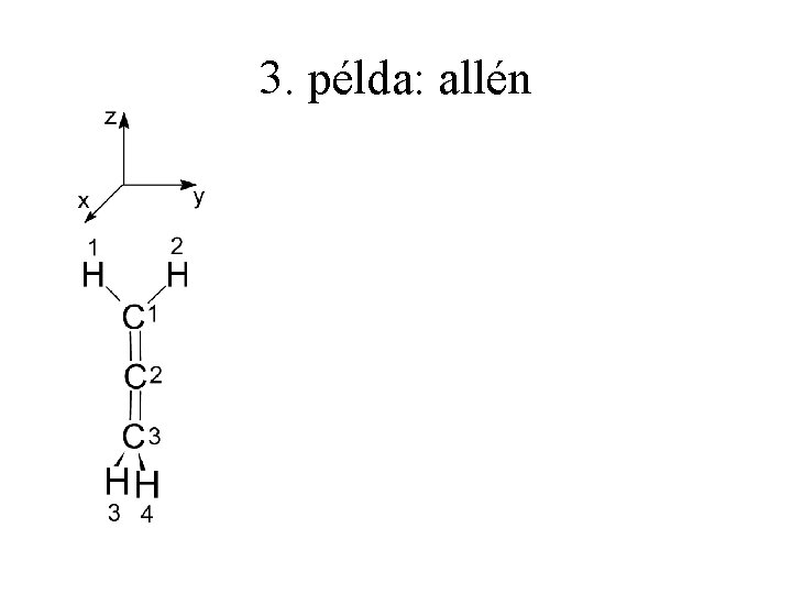 3. példa: allén 