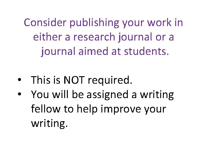 Consider publishing your work in either a research journal or a journal aimed at Consider publishing your work in either a research journal or a journal aimed at