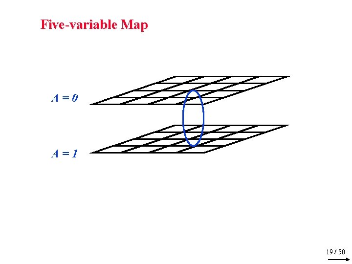 Five-variable Map A=0 A=1 19 / 50 