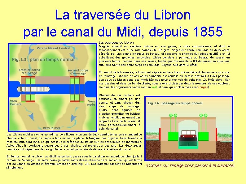 La traversée du Libron par le canal du Midi, depuis 1855 Les ouvrages du