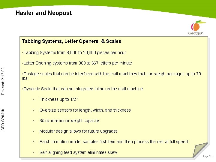 Hasler and Neopost Tabbing Systems, Letter Openers, & Scales • Tabbing Systems from 8,