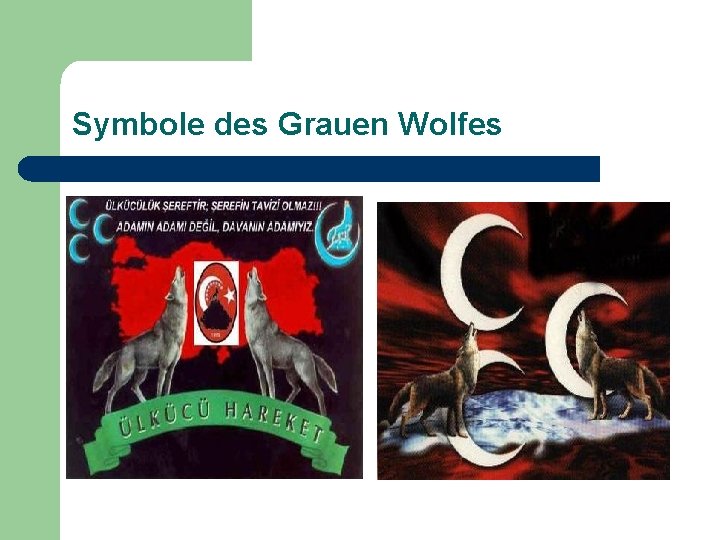 Symbole des Grauen Wolfes 