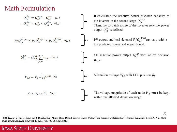 Math Formulation 52 [8] C. Zhang, Y. Xu, Z. Dong and J. Ravishankar, "Three-Stage