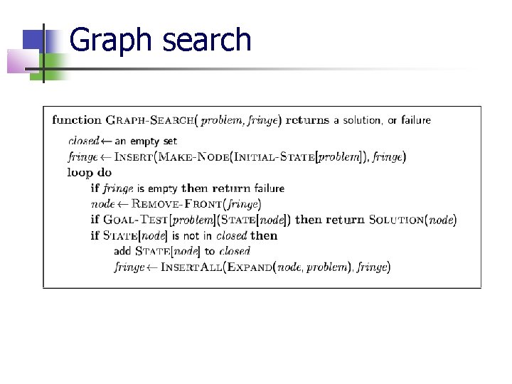 Graph search 