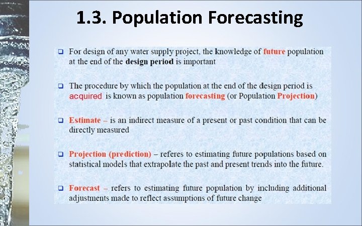 1. 3. Population Forecasting 
