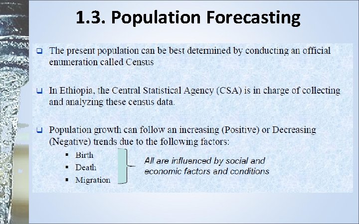 1. 3. Population Forecasting 