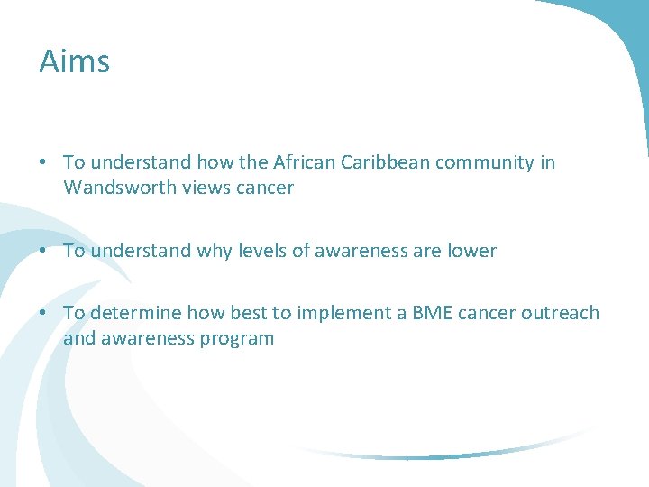 Community Based Assessment African Caribbean Community Abi AjoseAdeogun