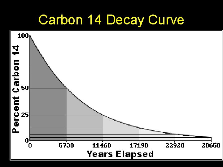 Carbon 14 Decay Curve 