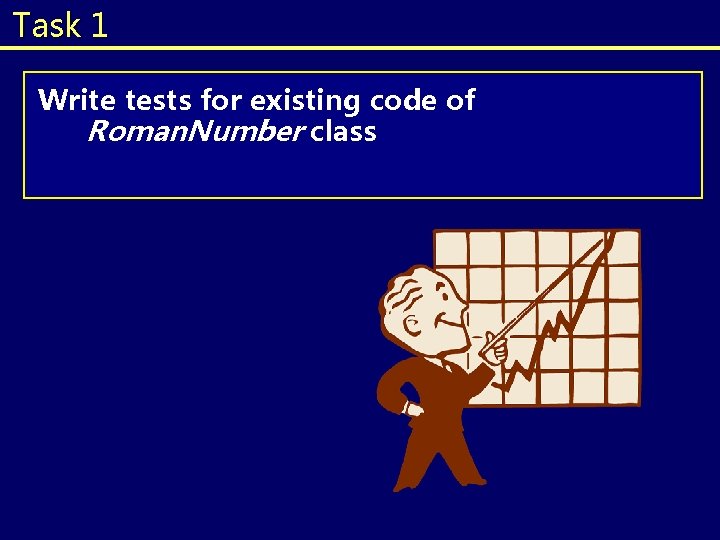 Task 1 Write tests for existing code of Roman. Number class Task 1 Write tests for existing code of Roman. Number class