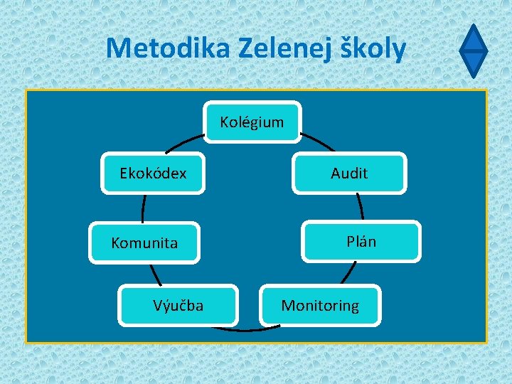 Metodika Zelenej školy Kolégium Ekokódex Komunita Výučba Audit Plán Monitoring 