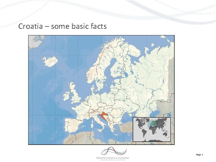 Croatia – some basic facts Page 2 