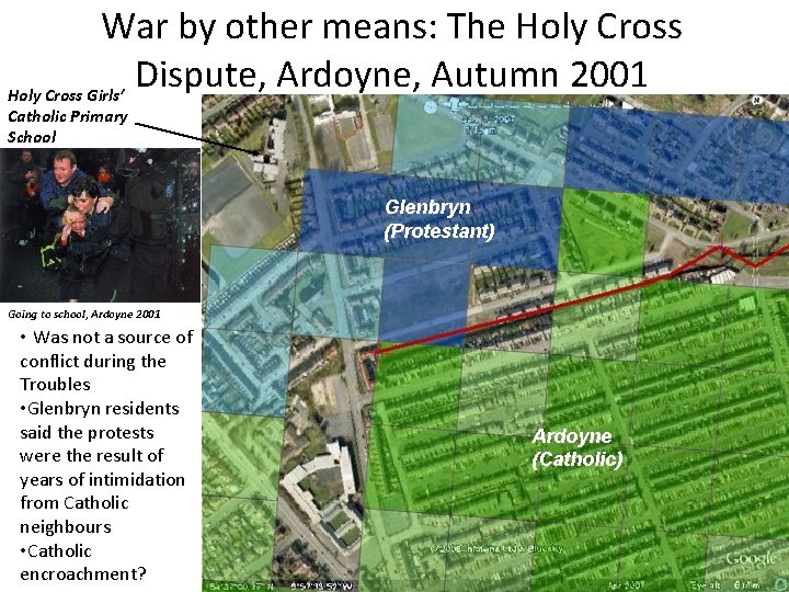 War by other means: The Holy Cross Dispute, Ardoyne, Autumn 2001 Holy Cross Girls’