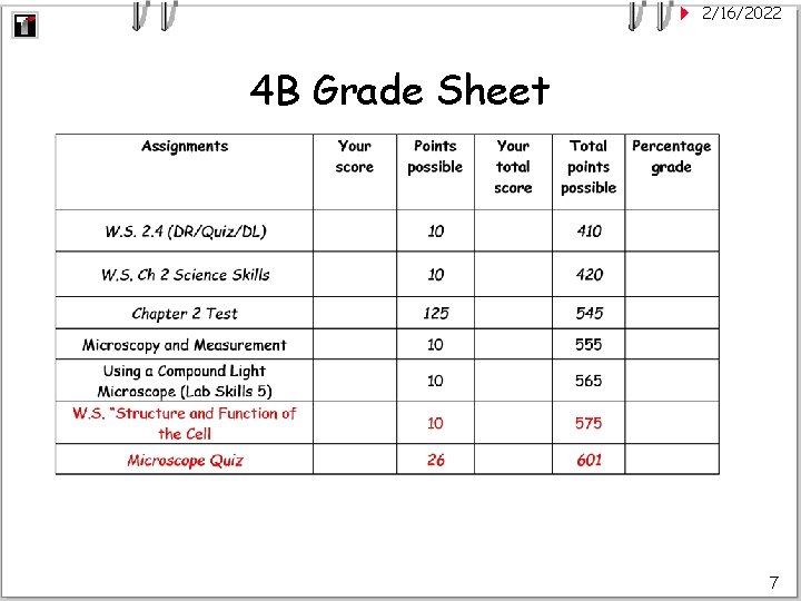 2/16/2022 4 B Grade Sheet 7 