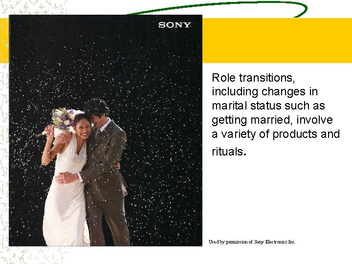 Role transitions, including changes in marital status such as getting married, involve a variety