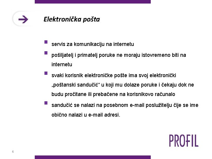 Elektronička pošta § servis za komunikaciju na internetu § pošiljatelj i primatelj poruke ne