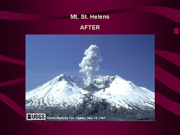 Mt. St. Helens AFTER 