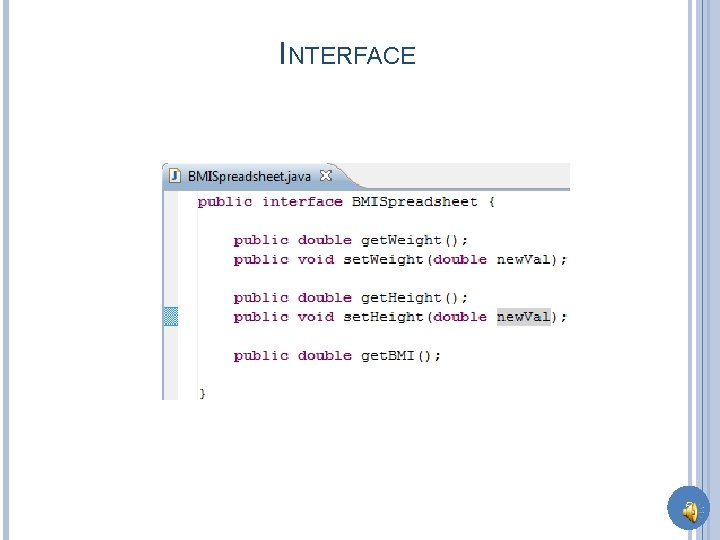 INTERFACE 5 