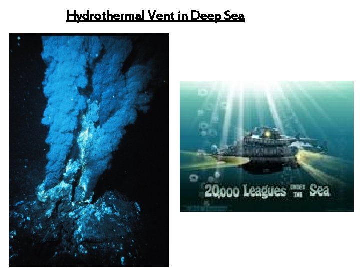 Hydrothermal Vent in Deep Sea 