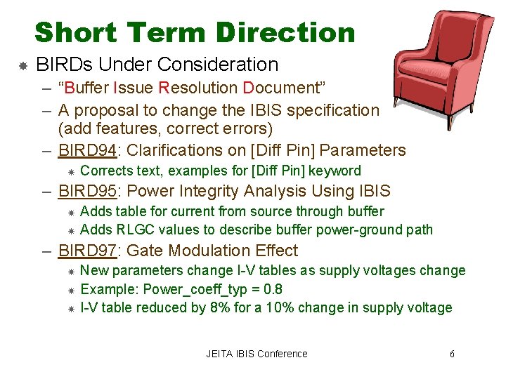 Short Term Direction BIRDs Under Consideration – “Buffer Issue Resolution Document” – A proposal