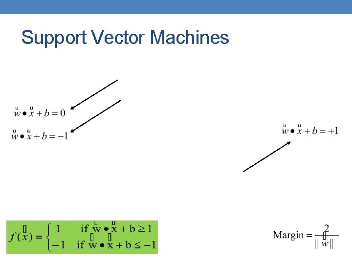 Support Vector Machines 