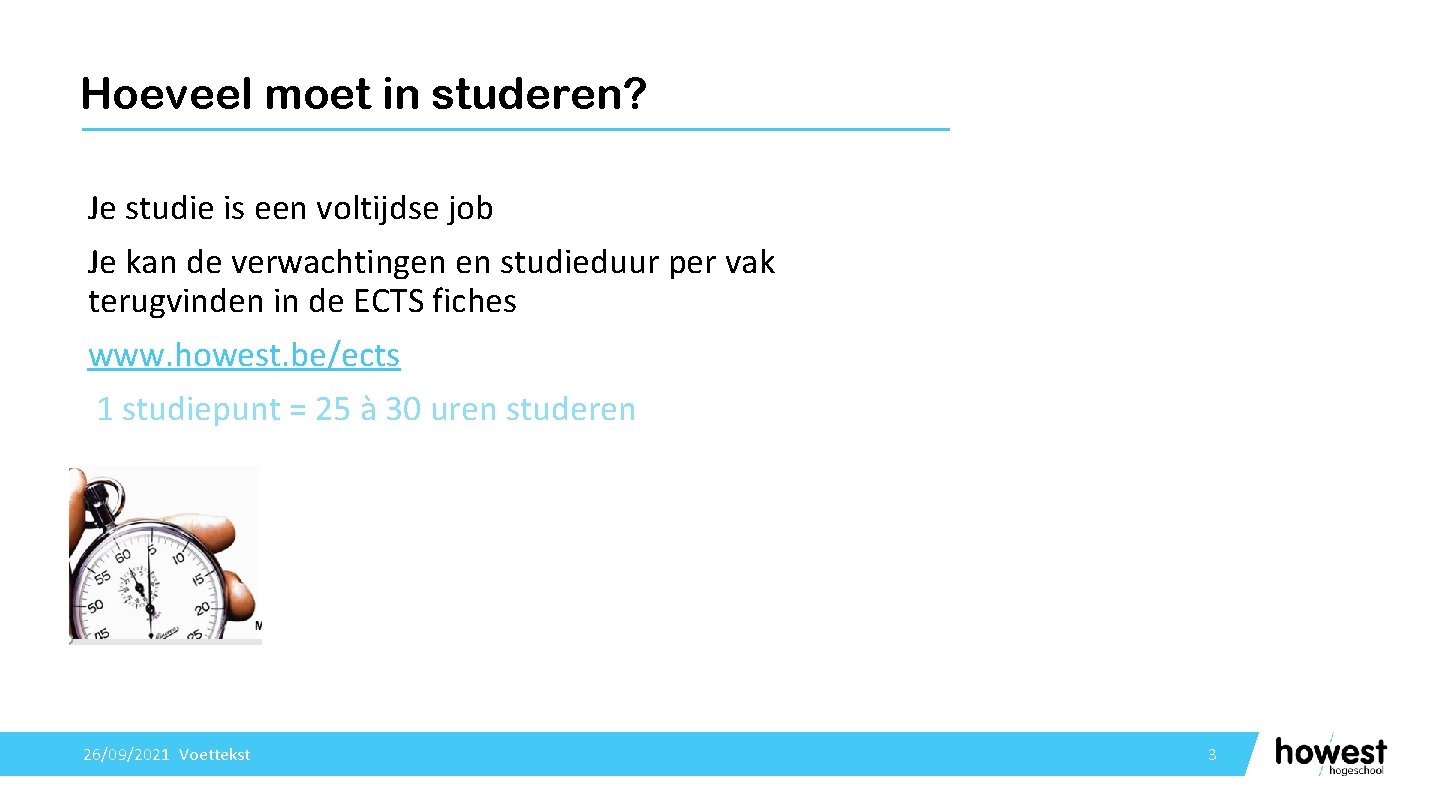 Efficint plannen en organiseren Herkenbaar Vol enthousiasme begin