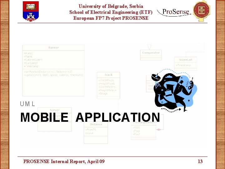 University of Belgrade, Serbia School of Electrical Engineering (ETF) European FP 7 Project PROSENSE