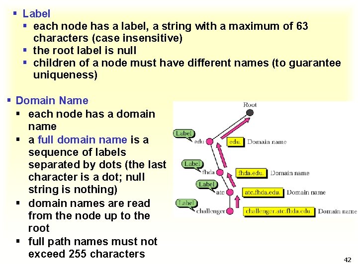 § Label § each node has a label, a string with a maximum of